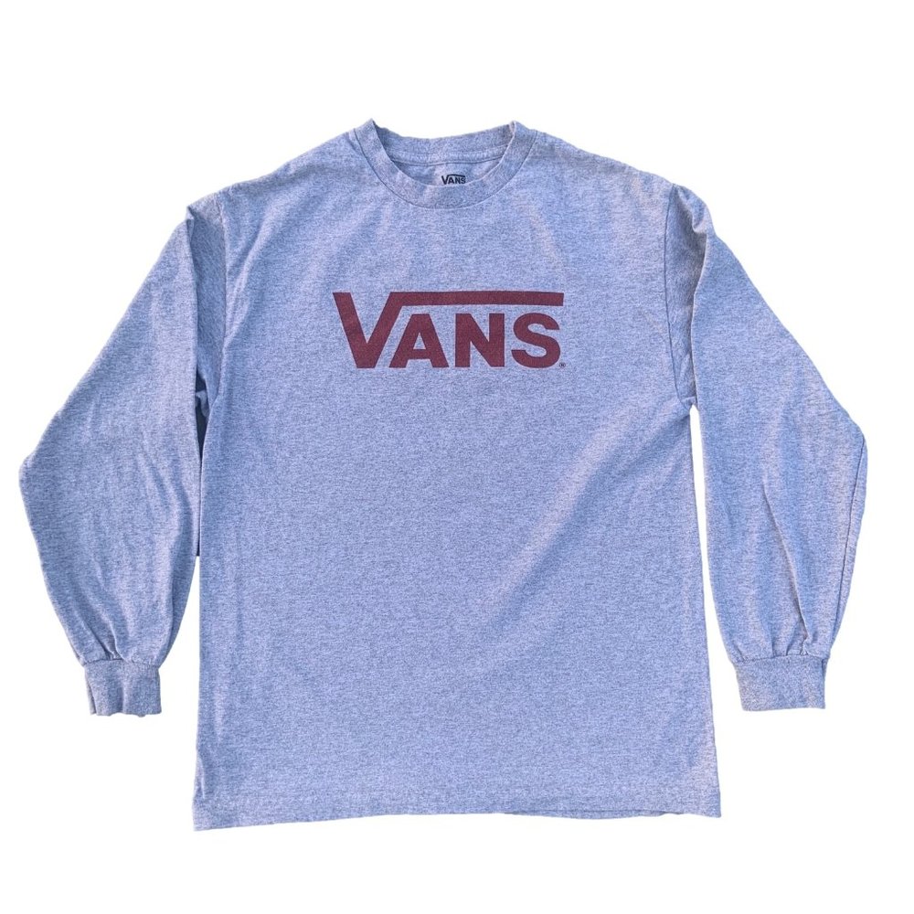 Vans Crew Neck Long Sleeves Graphic T-Shirt 